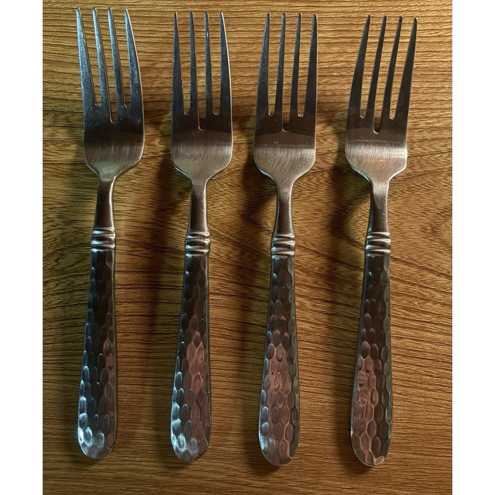 Cambridge‎ Silver Flatware MAJESTY Salad Forks Set Of Four 7.75"